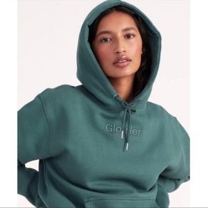 Glossier Green Hoodie